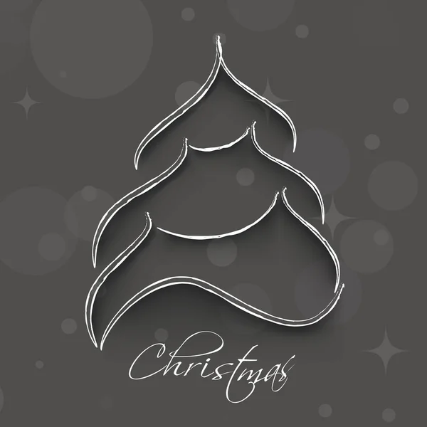 Joyeux Noël et bonne année 2014 fête affiche, bannière ou flyer . — Image vectorielle