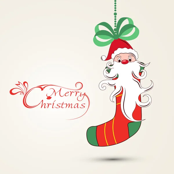 Merry Christmas celebration background. — Stock Vector