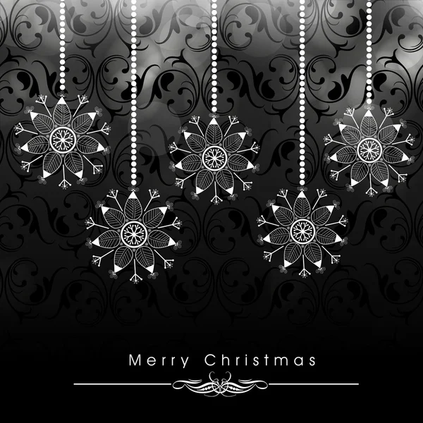 Merry Christmas celebration background. — Stock Vector