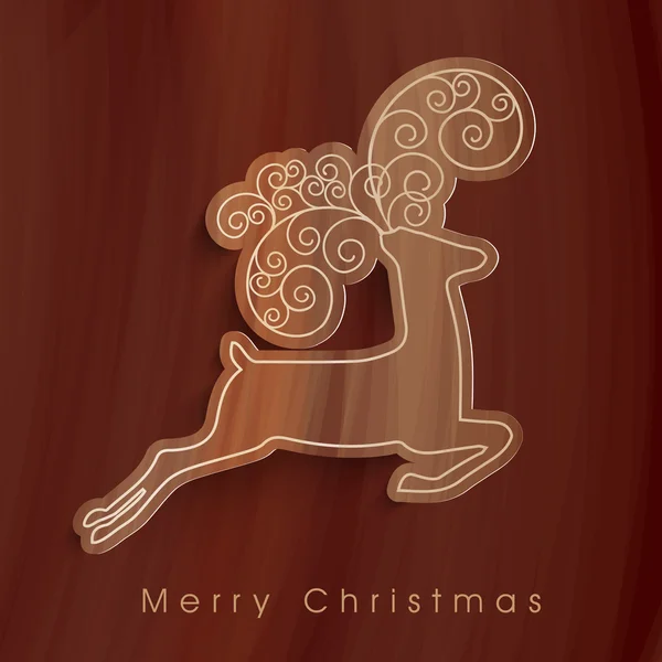 Joyeux Noël fond de célébration. — Image vectorielle