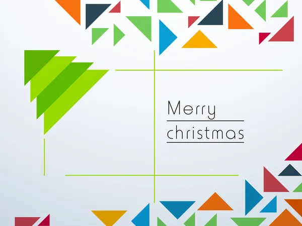 Merry Christmas celebration background. — Stock Vector