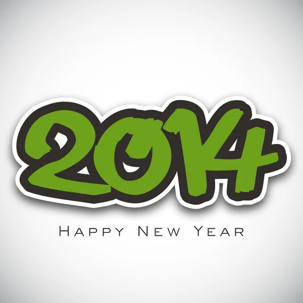 З Новим 2014 роком святкування фону . — стоковий вектор