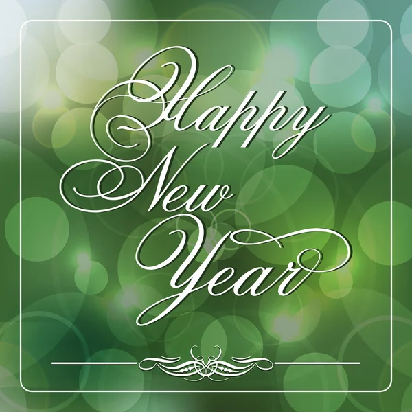 Felice anno nuovo 2014 sfondo celebrazione . — Vettoriale Stock