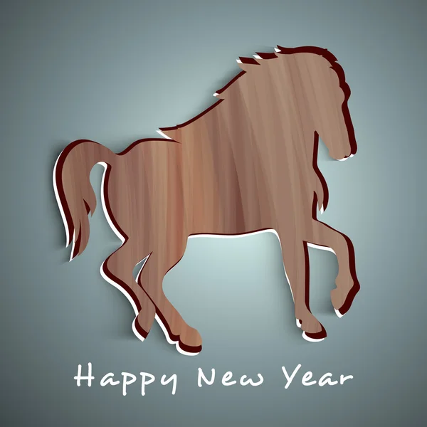 Gelukkig nieuw jaar 2014 viering achtergrond — Stockvector