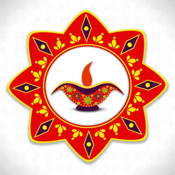Lampion ile Diwali Festivali kutlamaları.