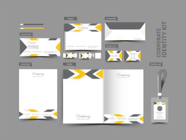 Şirket için Gri Arkaplanda Şirket İşletmeleri Sunumu.