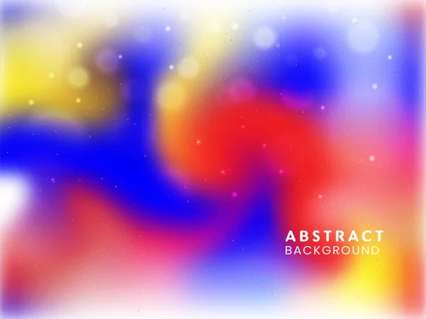 Arte Líquido Abstracto Colorido Fondo Borroso Con Efecto Luces — Archivo Imágenes Vectoriales