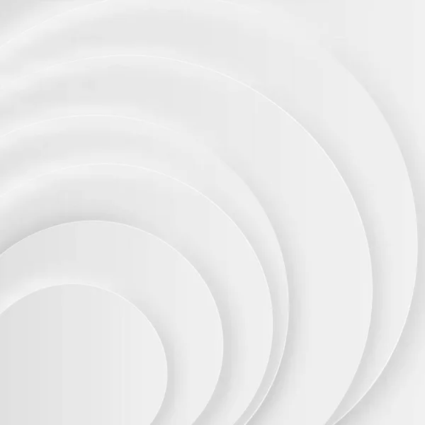 Abstract White Paper Layer Cut Circle Shape Background —  Vetores de Stock
