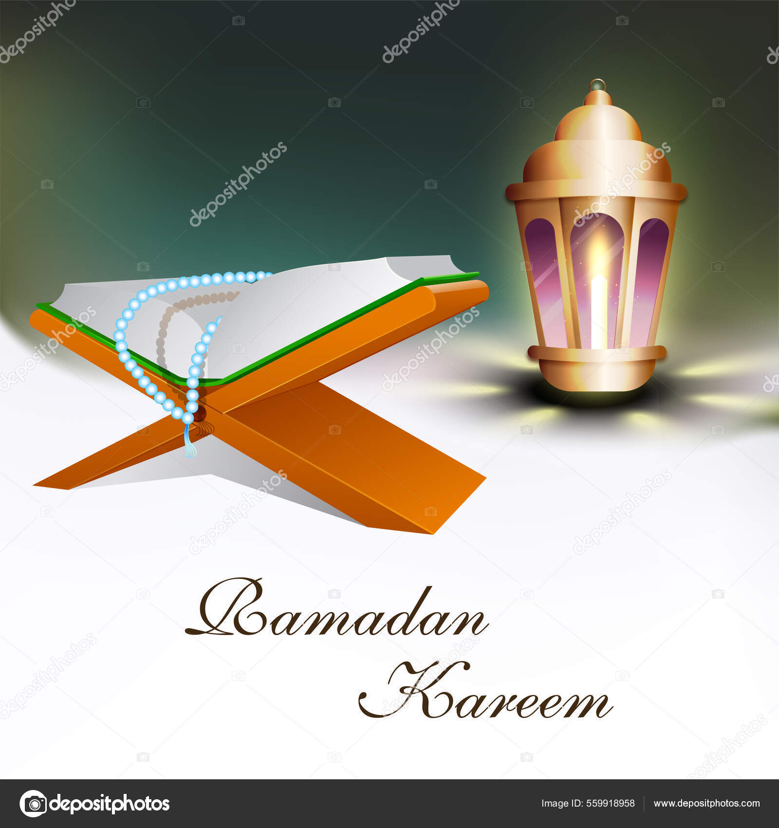 Концепция Рамадана Карима Реалистичным Святым Кораном Книга Рехале.