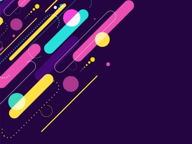 Soyut Geometrik Dinamik Çizgiler Arkaplanı.