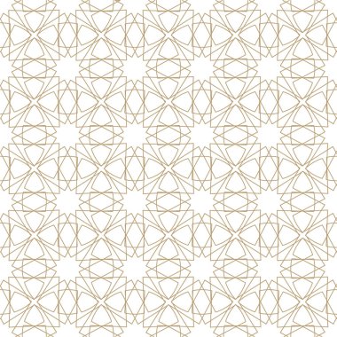 Kusursuz Arabesk Desenli Arkaplan.