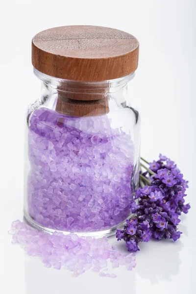 Sal de lavanda — Fotografia de Stock