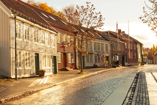 Trondheim stadsbilden Norge — Stockfoto