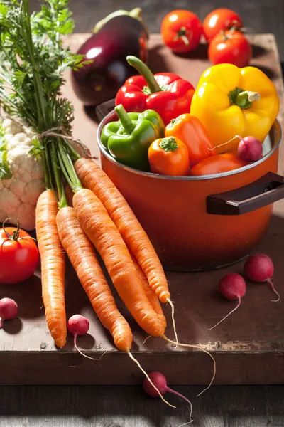 Verschiedenes frisches Gemüse — Stockfoto