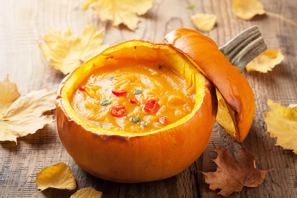 Pumpkin soup — Stock Photo, Image