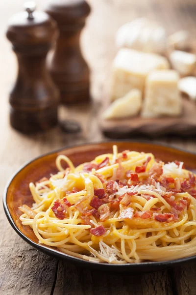 Spaghetti carbonara — Stockfoto