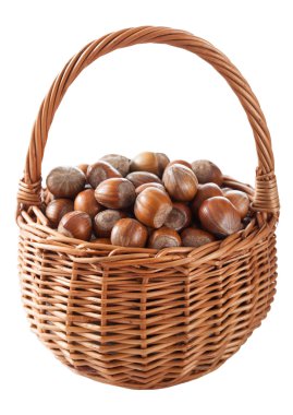 fındık sepeti izole