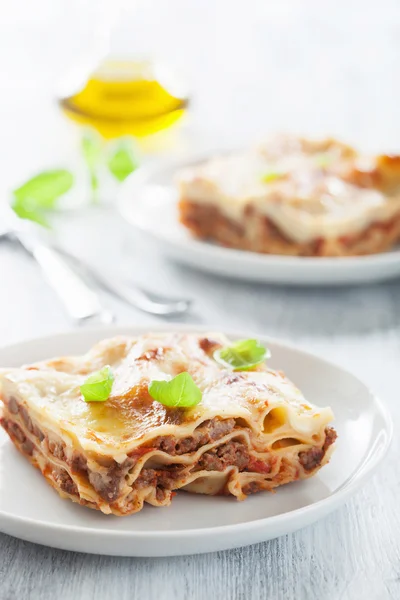 Lazanya bolognese — Stok fotoğraf