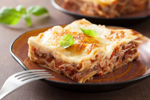 Lasagne Bolognese — Stockfoto