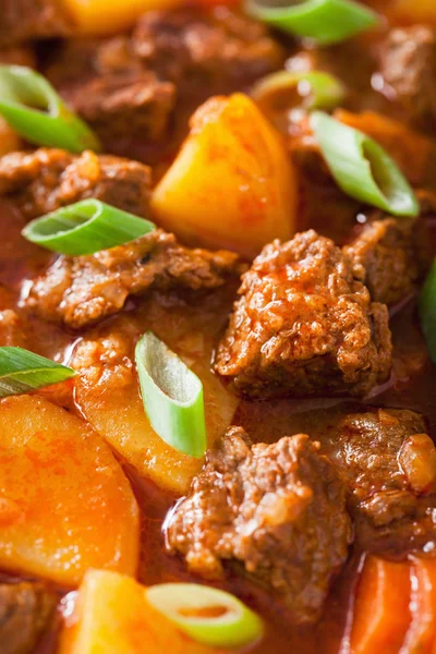 Beef stew with potato and carrot — Stock Photo, Image