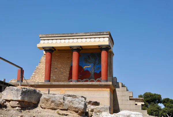 Knoss palase. arhaeological Muzeum na świeżym powietrzu. Zdjęcia Stockowe bez tantiem