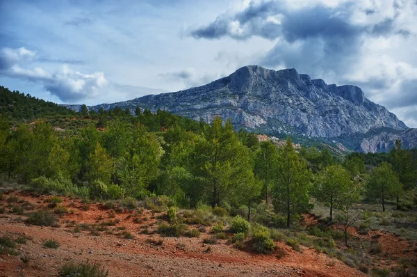 Bella vista sulle montagne . — Foto Stock