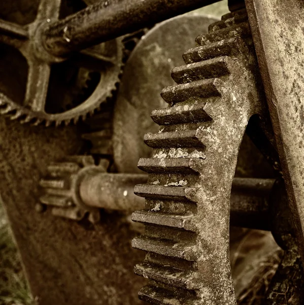 Close-up of a rusty mechanism — Stock Photo, Image