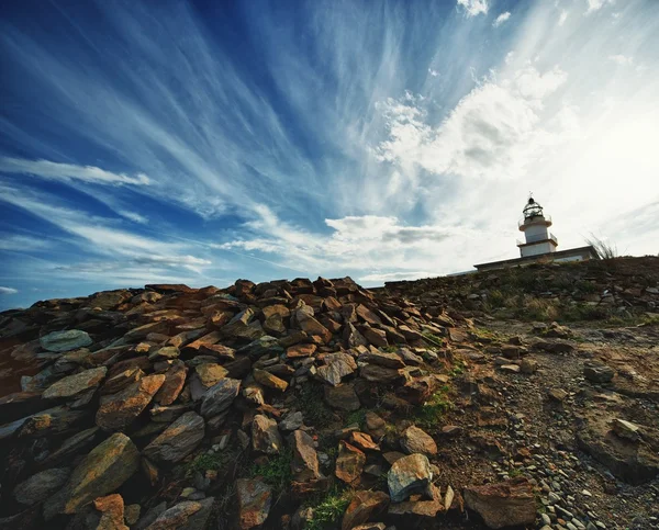 Φάρος για ένα cap de creus. — Φωτογραφία Αρχείου