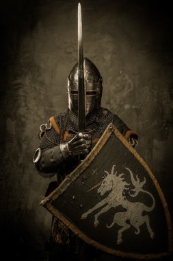 Medieval knight clipart