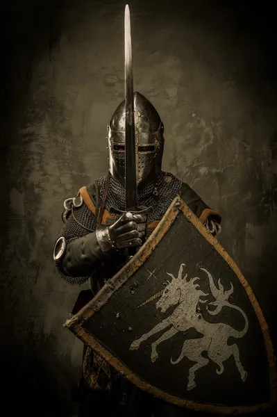 Medieval knight — Stock Photo, Image