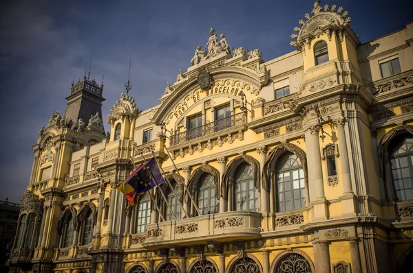 Edifici de la duana budynku, barcelona — Zdjęcie stockowe