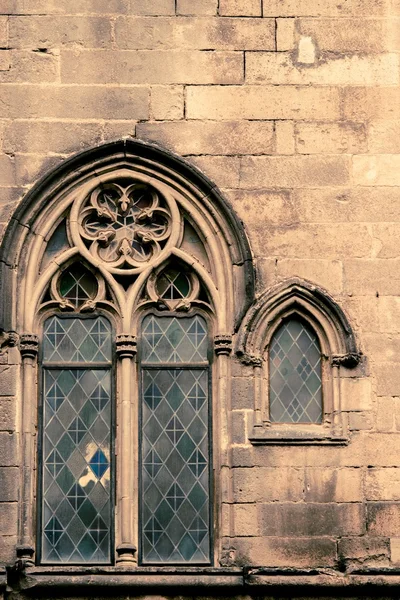 Eski binadaki pencere — Stok fotoğraf