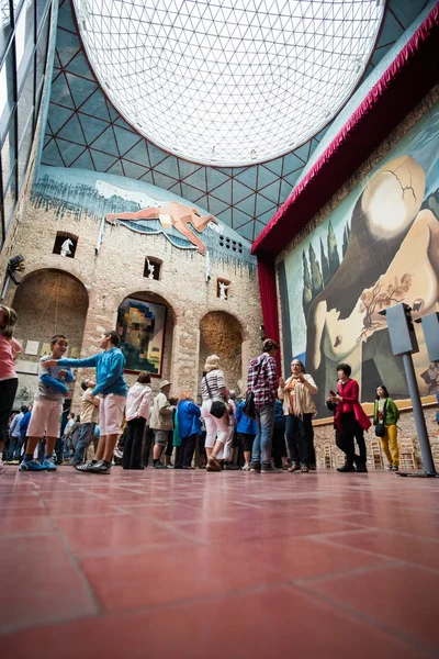 Besuch im dal theater-museum — Stockfoto