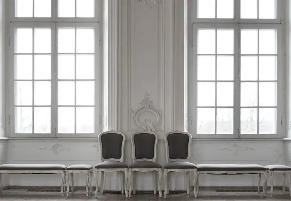 Üç sandalye — Stok fotoğraf