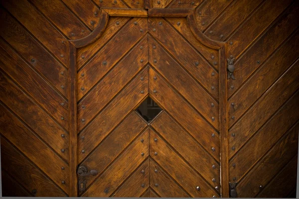 Porta de madeira velha — Fotografia de Stock