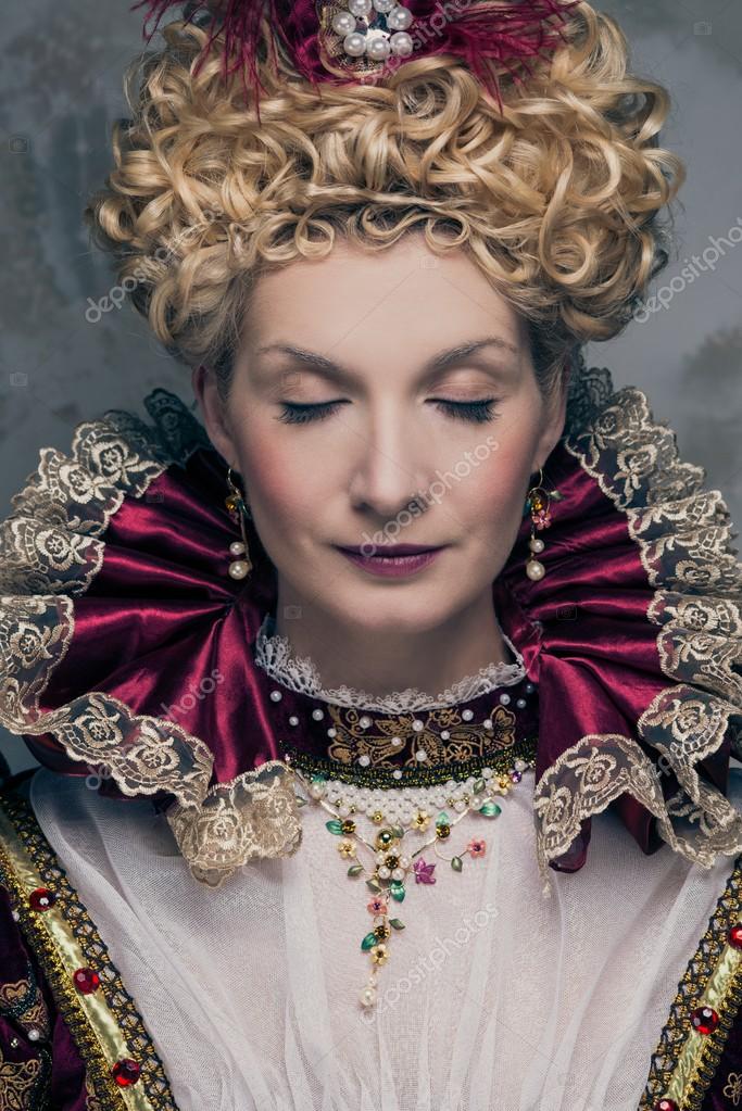 Beautiful haughty queen — Stock Photo © nejron 20498049