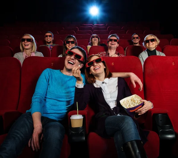 In cinema — Stock Photo, Image