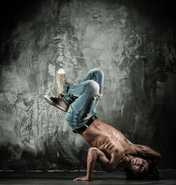 B-boy dansçı — Stok fotoğraf