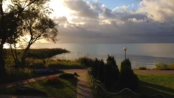 Arrastramiento en un resort time-lapse — Vídeos de Stock