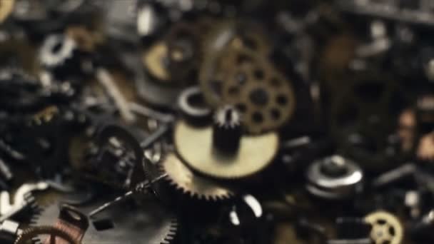 小机械齿轮 — 图库视频影像
