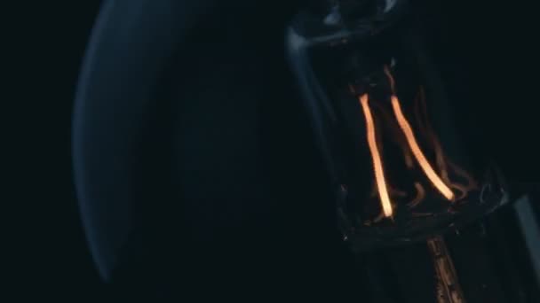 Мигающая лампочка — стоковое видео