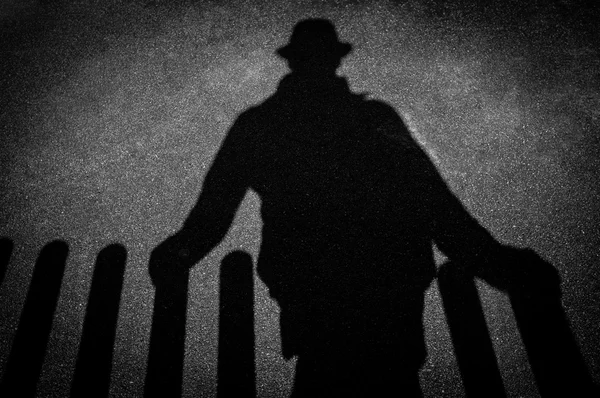 Strangers shadow — Stock Photo, Image