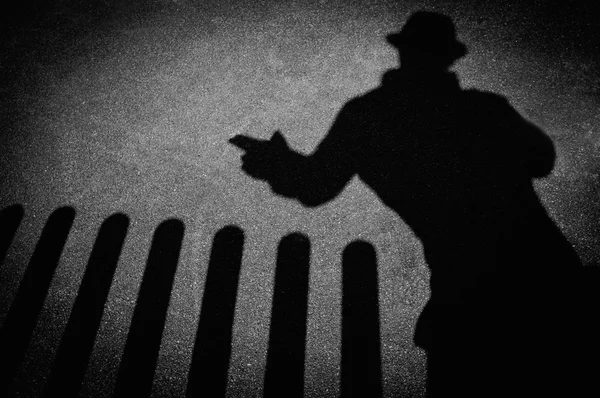 Strangers shadow — Stock Photo, Image