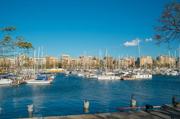 Blick auf den Hafen — Stockfoto