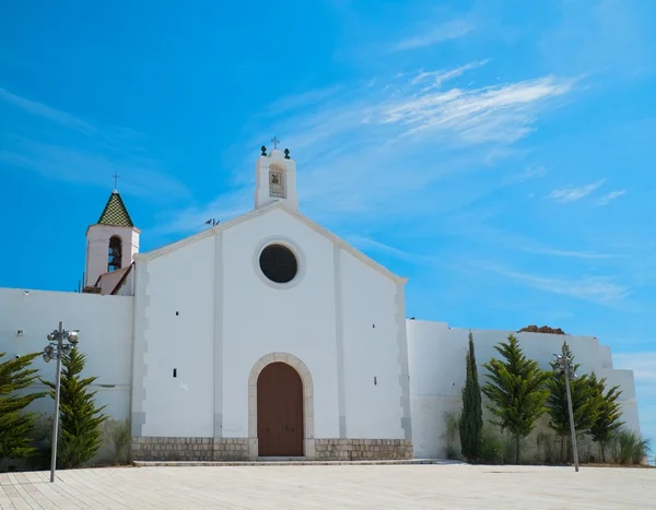 Bela igreja em Sitges, Espanha — Fotografia de Stock