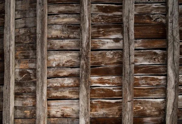 Wooden plank fence background — Stock Photo, Image