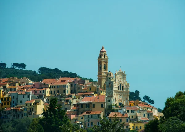 Church of St john the baptist Cervo, İtalya — Stok fotoğraf