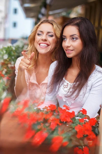 Filles en plein air — Photo