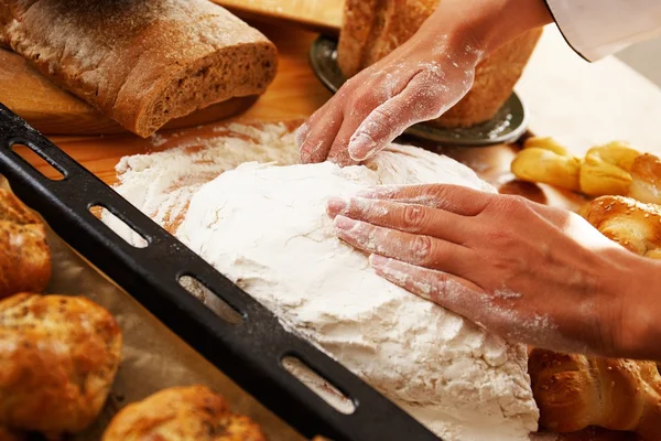 Koken van gebak — Stockfoto