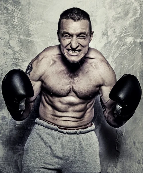 Man boxer — Stock Photo, Image